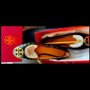 Tory burch ballet flats size 9